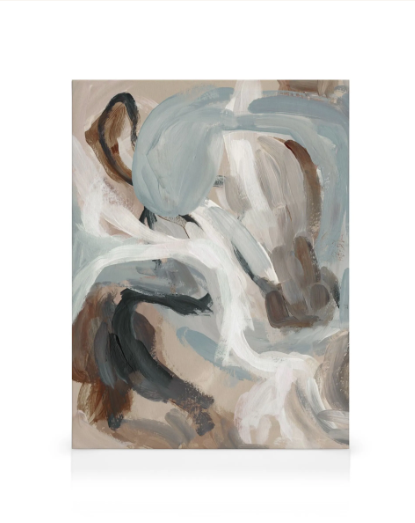 Tranquil Teal No1 Canvas print